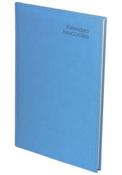 Kalendarz nauczyciela 2018/19 B5 tyg Vivella NIEBIESKI