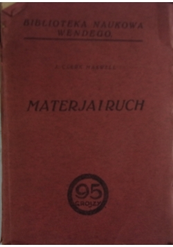 Materja i ruch, 1925r.