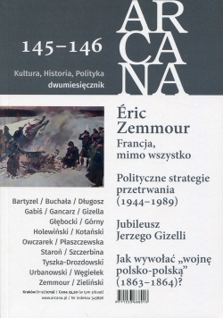 Arcana nr 145-146/2019 Kultura, Historia, Polityka dwumiesięcznik