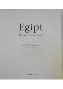 Egipt. Świat faraonów