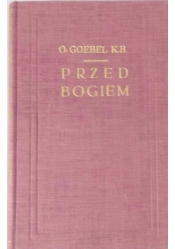 Przed Bogiem , Tom 1