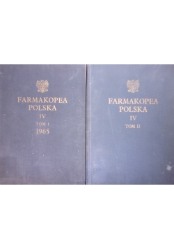 Farmakopea Polska IV tom I-II