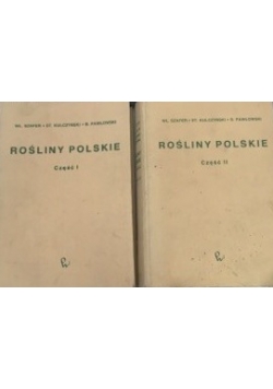 Rośliny polskie część 1-2, 2 książki