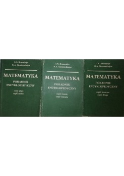 Matematyka, Poradnik encyklopedyczny zestaw 1-6