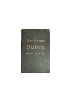 Der Grosse Duden, 1938r.