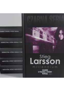Stieg Larsson, zestaw 6 książek
