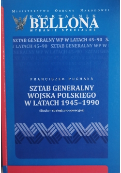 Sztab generalny wojska polskiego w latach 1945 - 1990