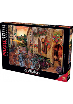 Puzzle 1000 Wycieczka rowerowa po Toskanii