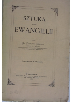 Sztuka wobec Ewangelii, 1875 r.