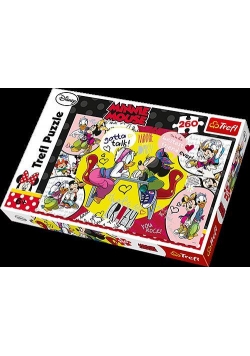 Puzzle 260 Najlepsze przyjaciółki - Minnie i Daisy