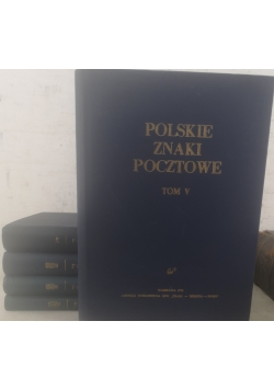 Polskie znaki pocztowe, Tom od I do V