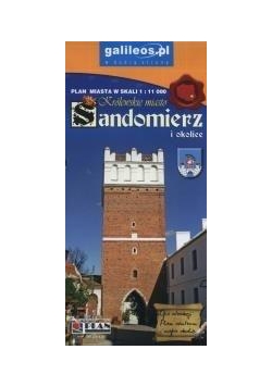 Plan miasta - Sandomierz i okolice 1:11 000