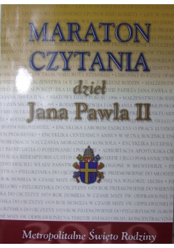 Maraton czytania dzieł Jana Pawła II
