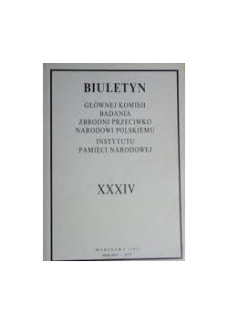 Biuletyn XXXIV