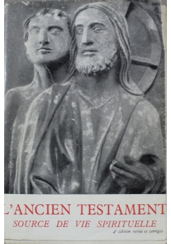 L ancien testament source de vie spirituelle