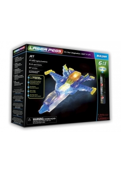 Klocki laser pegs 6 w 1 Jet