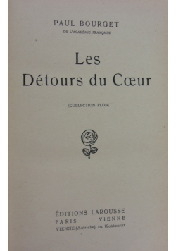 Les Detours du Coeur, 1906 r.