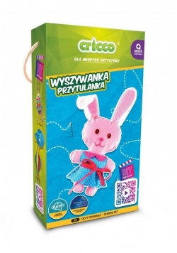 Wyszywanka-Przytulanka Króliczek