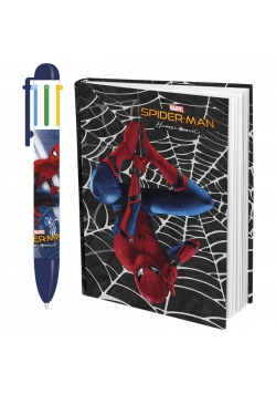 Zestaw długopis+notes w oprawie Spider-Man DERFORM