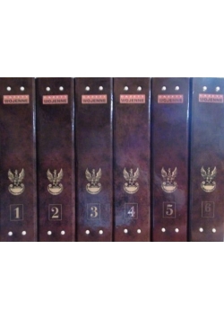 Gazety wojenne, komplet (6 segregatorów)