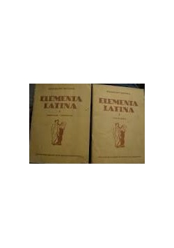 Elementa Latina II czytanki, preparacje-słowniczek
