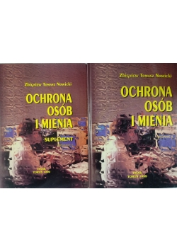 Ochrona osób i mienia zestaw 2 książek