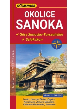 Okolice Sanoka 1:50 000