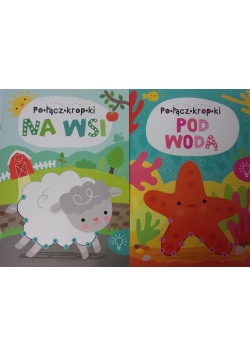 Połącz kropki , zestaw 2 książek