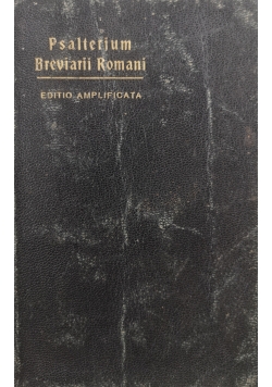 Psalterium Breviarii Romanii 1912 r.