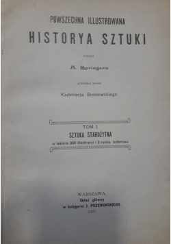 Historya Sztuki , 1907 r.