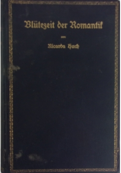 Blütezeit der romantif, 1911 r.