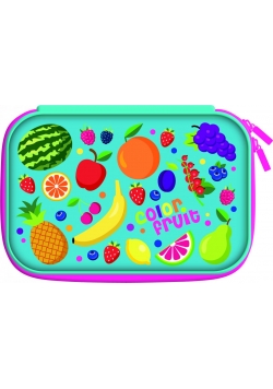 Piórnik jednokomorowy 3D EVA - Fruits