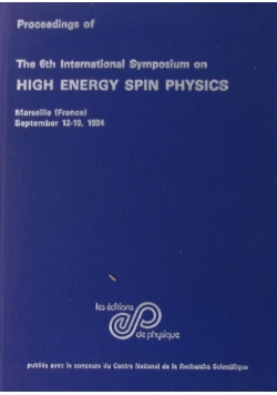 High energy spin physics