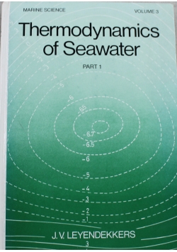 Thermodynamics of Seawater Part 1