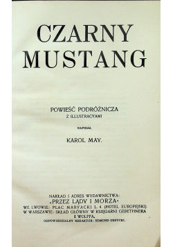 Czarny mustang ok 1910r