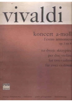 Vivaldi,koncert A-mollb l'estro armonico