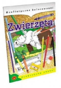 Realistyczne kolorowanki - Zwierzęta ALEX