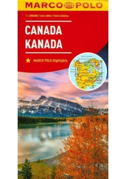 Mapa Marco Polo - Kanada 1:4 000 000 w.2017