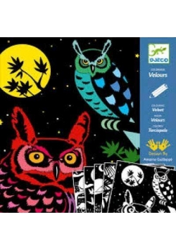 Welwetowe kolorowanki - Nocne życie
