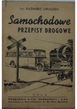 Samochodowe przepisy drogowe, 1948r.