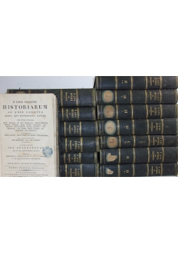 T.Livii Patavini Historiarum ,1825 r. zestaw 14 książek