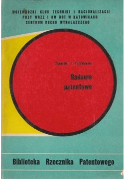 Badania patentowe