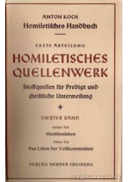 Homiletisches quellenwerk, tom IV