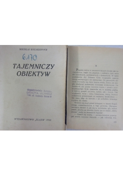 Tajemniczy obiektyw zestaw 2 książek