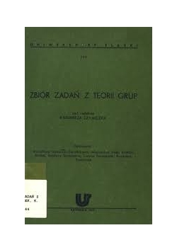 Zbiór zadań z teorii grup
