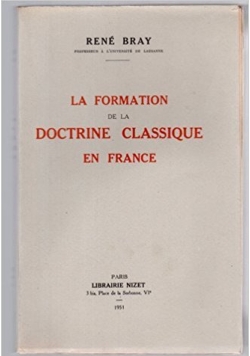 La formation de la doctrine classique