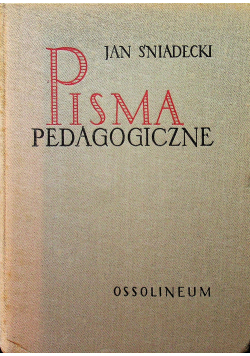 Pisma pedagogiczne