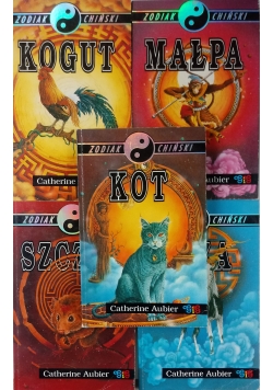 Zodiak chiński, zestaw 5 książek