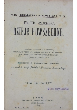 Dzieje wieków średnich, 1874r.