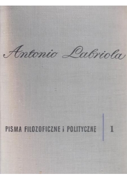 Pisma filozoficzne i polityczne 1